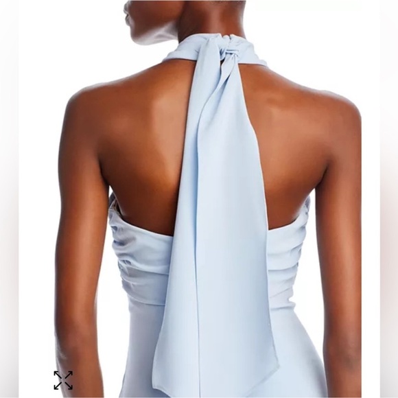 Cinq a Sept Adela Tie-Back Trumpet Midi Dress - Picture 4 of 8